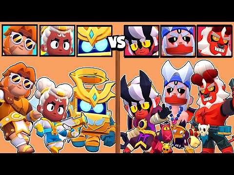 NEW ANGELS vs NEW DEMONS | WHICH IS THE BEST TEAM? | BRAWL STARS