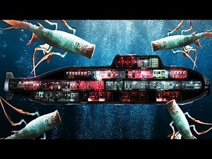 Using Overwhelming Force To Destroy Giant Alien Creatures in Barotrauma