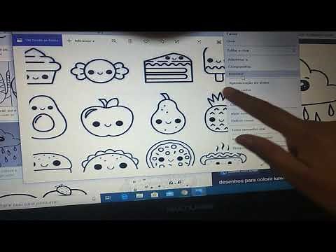 Como imprimir desenho de pintar