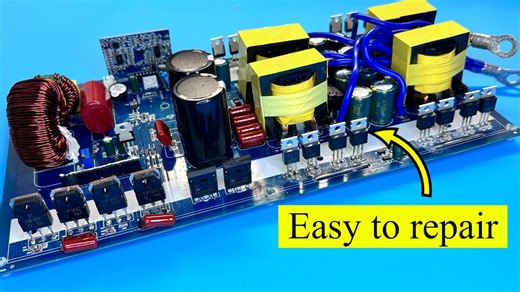 how to repair 12v 6000w inverter step by step #12v #howto #PowerInverter #home #EngineeringProject #inverter #OffGrid #Engineering #Mosfets #inventor #inventorkr #220v #diy #ElectronicEngineering #SineWave #How #ElectricityGeneration #GreenEnergy #Electronics #Circuit #Homemade #Electricity #DIY #Power #SolarPower | KR inventor