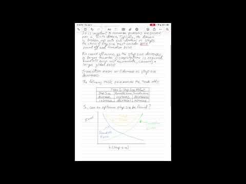 Numerical Methods Effects of Step Size