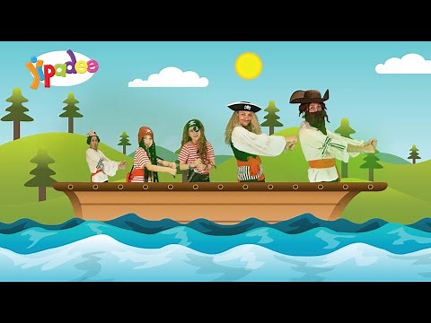 Five Stinky Pirates Song | Kids Learning Fun | Children's Music | Mr Deano Yipadee | Nursery Rhymes