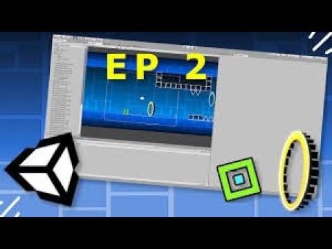I TRIED TO MAKE GEOMETRY DASH USING AI IN UNITY! (DAY 2)