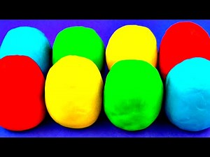 Play-Doh Surprise Eggs! Disney Princess Hello Kitty Mickey Mouse Thomas the Tank Engine FluffyJet