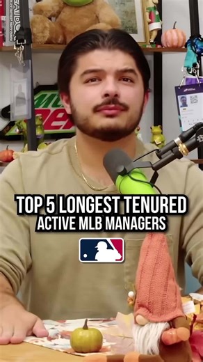 Longest tenured active managers in MLB! #mlb #baseball #sports