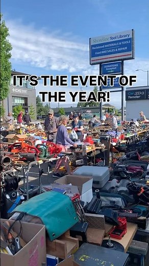 Fall 2025 Tool Sale at the Shoreline Tool Library Announcement (more details to come)