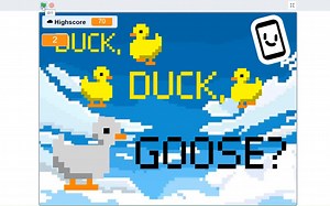 155，别被鸭子挤下去---Scratch作品精选（第155期）