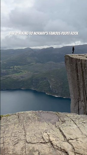 Hiking to Norway’s Famous Pulpit Rock,