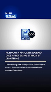 86K views · 435 reactions | A 48-year-old Plymouth man and Wisconsin Department of Natural Resources employee was found dead near the town of Kewaskum on Sept. 22 after being struck by lightning, the Washington County Sheriff's Office said. Read more: tinyurl.com/bdz2ea4z | WISN 12 NEWS | Facebook