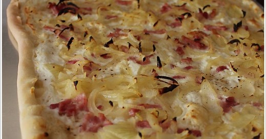 La Tarte flambée ou Flammenküche