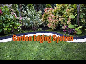 Garden Edging System, easy to install, no dig edges, solution for mower robots