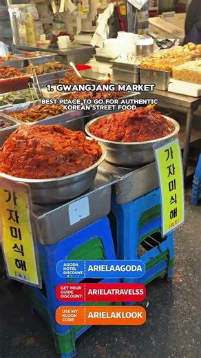 Markets to visit around Seoul South Korea