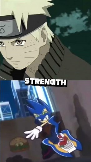 Sonic Vs naruto