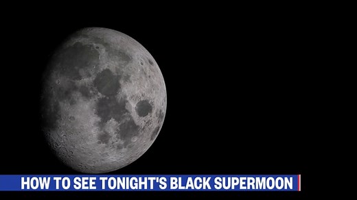 Rare black moon to hang over North America