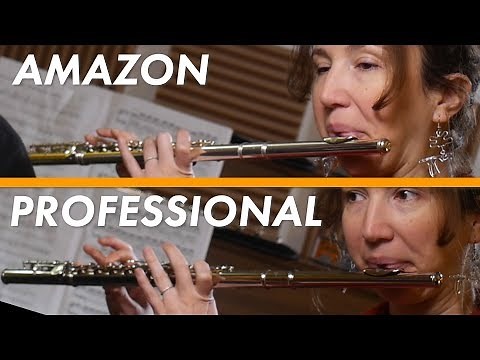 Flute Expert tries AMAZON $70 FLUTE VS HER $10K FLUTE