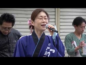【4K】超絶美声のよさこい節！高知市役所踊り子隊 土佐のおきゃく よさこい春の舞2019 京町商店街