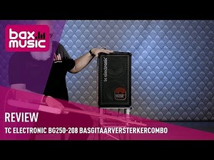 TC Electronic BG250-208 Basgitaarversterker Combo Review | Bax Music