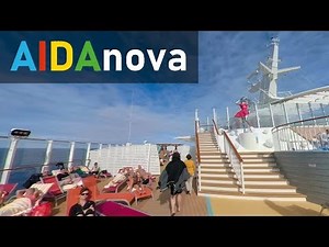 AIDAnova - Sonnendeck und Sportdeck 17+18 - 360° Rundgang