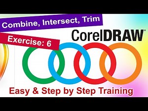 How to Combine, Intersect & Trim Shapes in CorelDRAW – Step by Step Tutorial