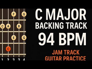 C Major Backing Track – 90 BPM | Scale & Jam Tracks