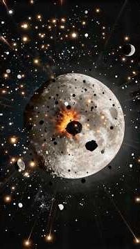 What If The Moon Exploded Instantly? #whatif #space #universe