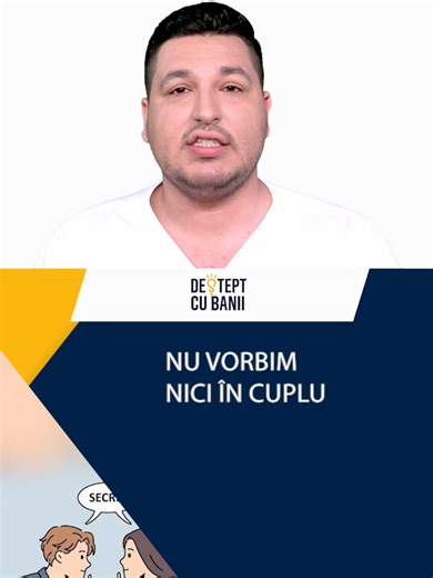Deștept cu banii. Economia tăcerii Mulți dintre noi creștem cu ideea că despre bani „nu se vorbește”. E vulgar, e privat, e jenant. Așa că nu vorbim nici în cuplu, nici cu copiii, nici între frați. Și tocmai această tăcere devine cea mai scumpă economie pe care o facem – pentru că ne costă înțelegere, liniște și, uneori, chiar relațiile. #alephnews #desteptcubanii #BCR #economii @bcr