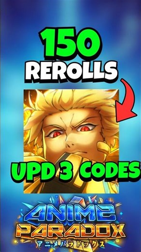 ALL NEW CODES in Anime Paradox Roblox (Update 3) #freecodes #roblox