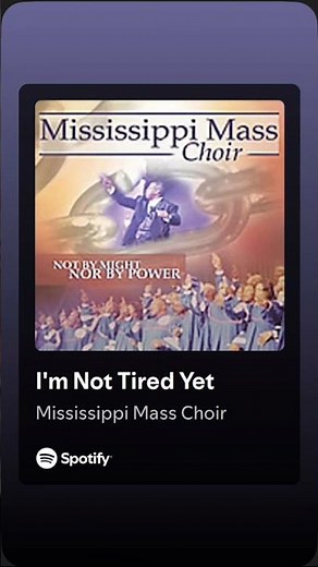 I’m Not Tired Yet by The Mississippi Mass Choir feat. Mosie Burks (2005) #gospelmusic