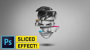 1.6K views · 63 reactions | Sliced Head Manipulation - Photoshop CC Tutorial CREATE THIS PHOTO MANIPULATION USING SHAPES & LAYERS! | In this Photoshop tutorial we’ll go over how to create this head sliced photo manipulation effect with relative ease. | Tutvid | Facebook