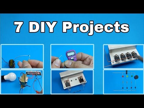 7 diy electronic projects