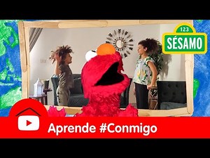 Sésamo: Lleva el mundo exterior a casa con Elmo - Aprende #Conmigo