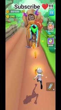 Switching modes from Forest mode to gold fields modes in subway princess runner ♤♤♤