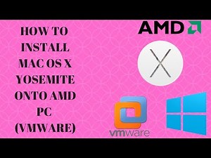How to install Mac OS X Yosemite onto an AMD Virtual Machine (VMware)