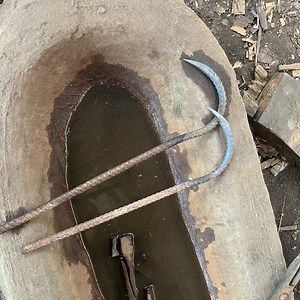 150K views · 1.1K reactions | The smart blacksmith makes ice hook from rusty rebar | The creative | Facebook