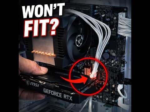 👉 This GPU WOULD NOT FIT… I Thought I Broke It 😳