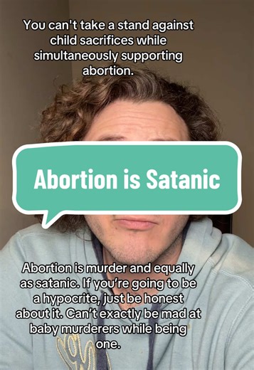 Now that we’ve addressed (at the very least) that Satan is real enough for the rich to worship, why don’t we start driving at the REAL issues #christianity #jesus #god #christiantiktok #conservative