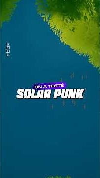 Tu cherches un jeu 100% détente ? Tu peux tester #SolarPunk en totale détente 🏖️ #gaming