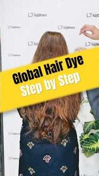 Global Chocolate Brown Hair Color | Step by Step #haircolor #youtubeshorts #shorts #hair #hairstyle