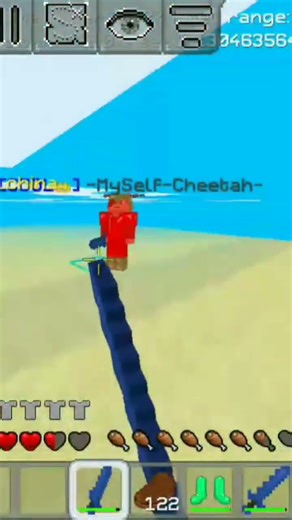 PvP with a Pc player #multicraft #pvp