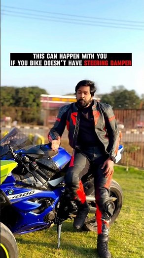 That’s why it’s important to install Steering Damper on your motorcycle….
