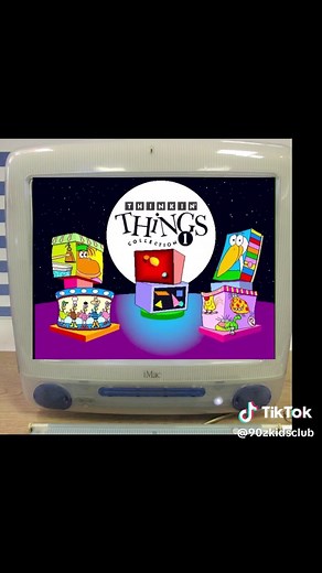 Thinkin' Things is a series of educational video games by the Edmark Corporation and released for Windows and Mac in the 1990s. Entries in the series include Thinkin' Things Collection 1 (Formerly Thinkin Things) (1993), Thinkin' Things Collection 2 (1994), Thinkin' Things Collection 3 (1995), the adventure game Thinkin' Things: Sky Island Mysteries (1998), Thinkin’ Things Galactic Brain Benders (1999), Thinkin' Things: All Around Frippletown (1999) and Thinkin' Things: Toony the Loon's Lagoon (