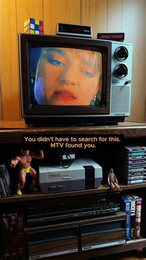 You Didn't Have To Search For This. MTV Found You. | Take On Me on a Real CRT