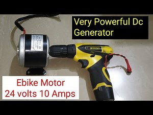 24 volt 250 watt Ebike Motor Generator 🔥🔥