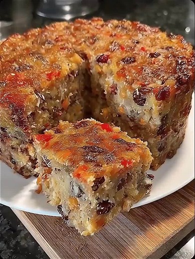 199K views · 794 reactions | “My great aunt used to bake this fruit cake every Christmas in Tennessee, and the smell of it coming out of the oven just brought me right back. Moist, rich, and packed with flavor.” Recipe in  ⬇️ | Contemplative Monk | Facebook