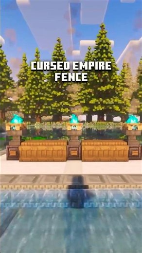 Minecraft Cursed Fence ☠️