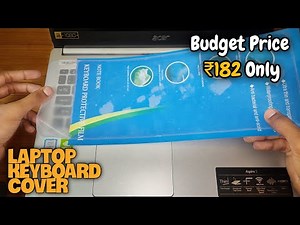 Laptop Keyboard Protector | Compatible With All 15.6 inches Laptop
