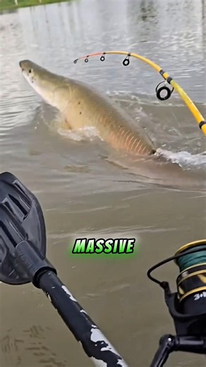 Giant monster vs. tiny boat 🚣‍♂️