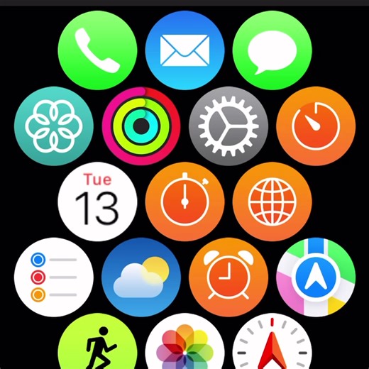 Apple Watch App Icons ▢ 4K #Short