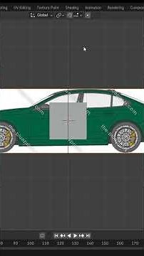BMW M5 Blueprint Setup in Blender 4.5 🔧 | 3D Modeling Quick Tip #Shorts