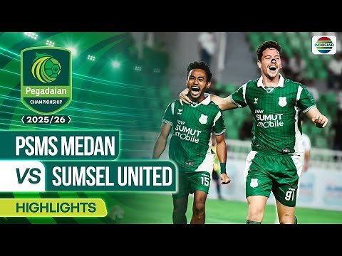 PSMS Medan VS Sumsel United - Highlights | Pegadaian Championship 2025/26